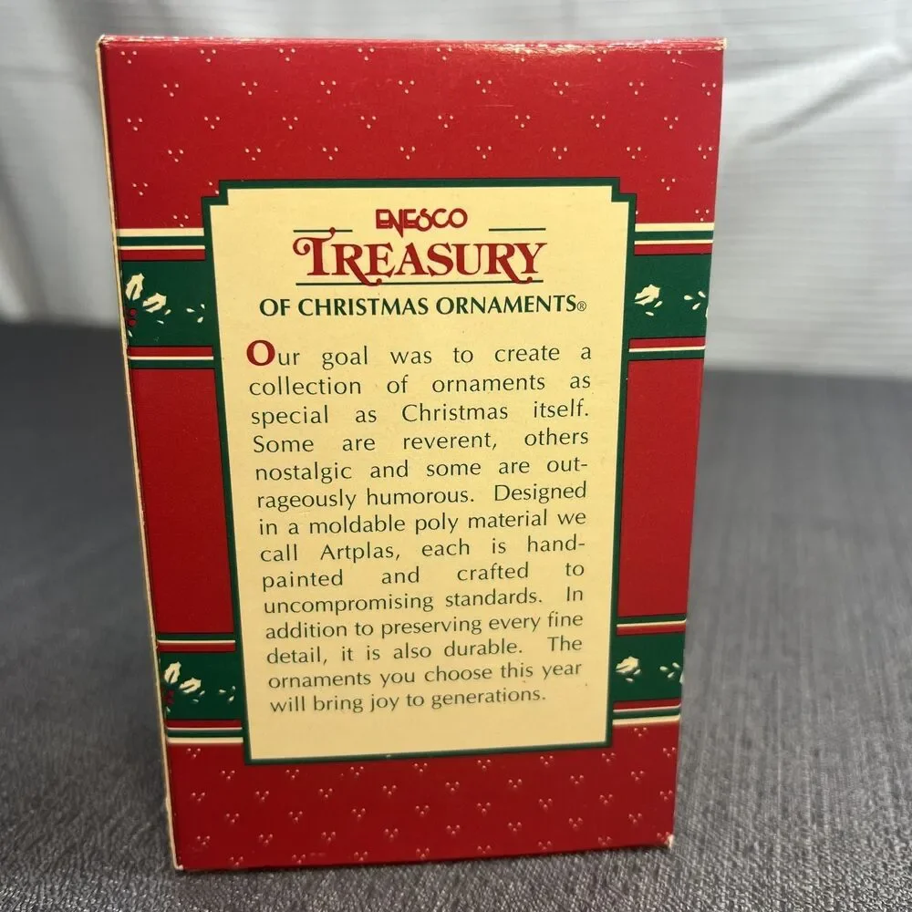 Enesco 1995 Treasury of Christmas Ornament 1955 T-BIRD Ford Thunderbird
